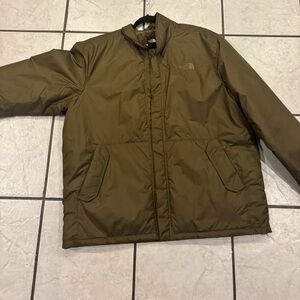 The North Face Men's olive green Puffer Jacket 2x